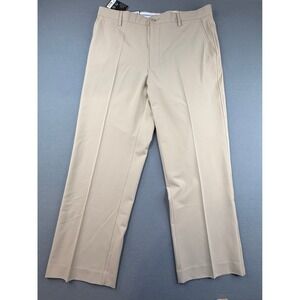 FootJoy Performance Golf Pants Mens 38x30 Khaki Tan Stretch Moisture Wicking NEW